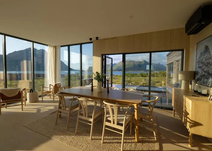 بيت للعطل Lyngvaer Arctic - Jacuzzi & Sauna - No 14