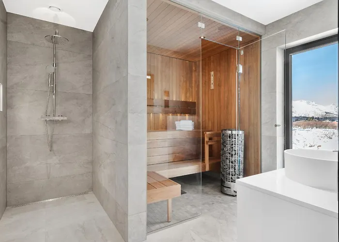 Сasa de vacaciones Lyngvaer Arctic - Jacuzzi & Sauna - No 14 Lyngværet