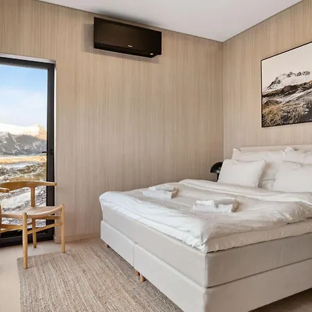 بيت للعطل Lyngvaer Arctic - Jacuzzi & Sauna - No 14 Lyngværet